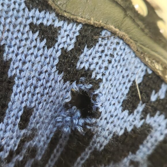 Vintage 3 piece knit  punk rocker set by Vasginie with studs and fringe - Picture 13 of 13